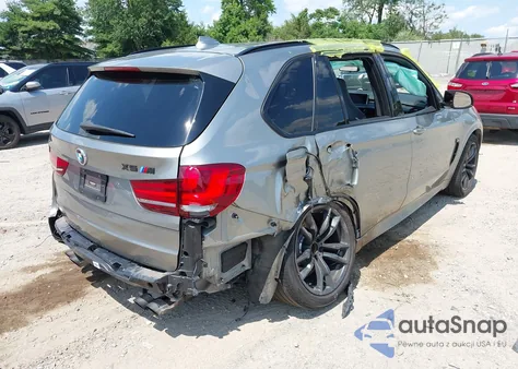 2017 BMW X5 M z USA, uszkodzony, nr VIN 5YMKT6C3XH0X20790